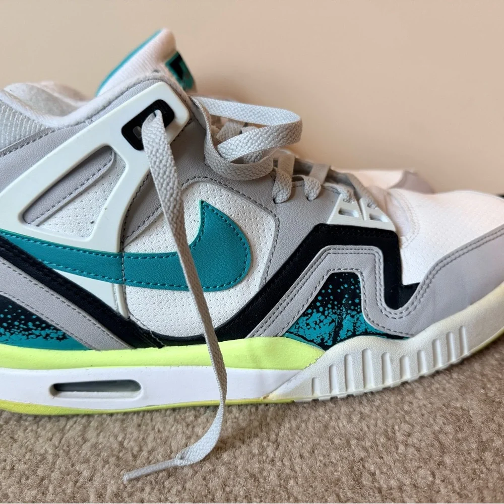 Nike Air Tech Challenge 2 Turbo Green SZ 12 - Picture 2 of 8